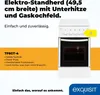 Exquisit Gasherd TF 6 GT-4 | Gas-Standherd | Gaskochfeld | Produktbild-Vorschau 2