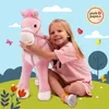 Pink Papaya Spielpferd zum Draufsitzen, Pink, 60 cm, mit Produktbild-Vorschau 5