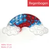 Fidget Toy Bubble Pop it - Antistress Kinder Spielzeug Bunt Produktbild-Vorschau 2