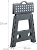 Sgabello pieghevole Relaxdays XL fino a 120 kg Sgabello Anteprima dell’immagine prodotto 5