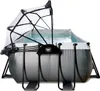 EXIT Black Leather Rahmenpool 540x250x122cm, Aufstellpool, Produktbild-Vorschau 5