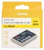 Hama DP 028, Nikon, 1000 mAh, 3,7 V, Lithium-Ion (Li-Ion) Produktbild-Vorschau 1