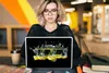 MuchoWow® Laptop Aufkleber Sticker Cover Zitrone - Frucht - Produktbild-Vorschau 5