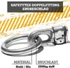 Safetytex Doppel Endfitting für Airlineschiene 4 Stück Produktbild-Vorschau 2