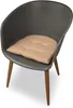 sunnypillow 4er Set Stuhlkissen 40x40 cm Polsterauflage 5cm Produktbild-Vorschau 4