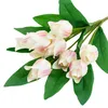 Grosser Blumenbunnenstrauss X9 Rosa Kunstblumen Produktbild-Vorschau 5