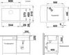 BLANCO 525889 Spüle ETAGON 6 in Schwarz mit InFino®-Ventil Produktbild-Vorschau 9