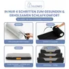 ELONEO Orthopädisches Hundebett, Größe L - Schwarz Produktbild-Vorschau 7