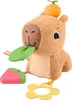 Fisher-Price Kuschel-Capybara, Kuscheltier, (mit Beißring Produktbild-Vorschau 3