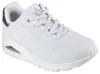 Skechers Damen Low Sneaker UNO SHIMMER AWAY Weiss Synthetik Produktbild-Vorschau 40