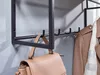 FineBuy Wandgarderobe Mango Massivholz 70cm Ablage - Produktbild-Vorschau 4