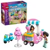 LEGO Friends Stánek s cukrovou vatou a skútr, Sada na Náhled obrázku produktu 40
