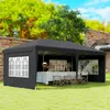 Outsunny Pavillon ca. 3x6m Wasserdicht Pop-up Faltpavillon Produktbild-Vorschau 9