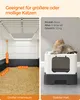 FEANDREA Katzenklo, mit Deckel, für Katzen bis 15kg, Produktbild-Vorschau 14
