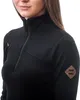 Mikina Sensor Merino Upper Zip dámské černá Velikost L Náhled obrázku produktu 5