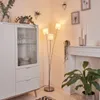 Costa »Costa« runde Bodenlampe aus Metall, Nickel-matt, Produktbild-Vorschau 7