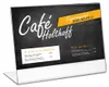 HMF 46933 Tischaufsteller L-Ständer Din A5 Acryl, Produktbild-Vorschau 3