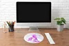MuchoWow® Mauspad Mousepad Weltkarte - England - Rosa 40x40 Produktbild-Vorschau 4