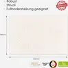 Kurzflorteppich beige, Moderner Wohnzimmerteppich mit Produktbild-Vorschau 2