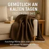 Betz 4 Stück Luxus Fleecedecken 130x170 cm Kuscheldecken  Produktbild-Vorschau 7