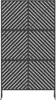 Sichtschutz Schwarz 100 x 50 x 180 cm Stahl Produktbild-Vorschau 4