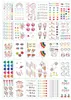 INF Temporäres Tattoo 30 Blatt mit bunten Motiven Produktbild-Vorschau 1