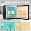 YASHE 52L Mini Kühlschrank mit Gefrierfach, Kompakter Produktbild-Vorschau 3