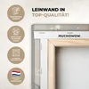 MuchoWow® - Leinwandbilder - Blumen - Natur - Weiß - Blüte Produktbild-Vorschau 3