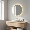 SONGMICS Runder Badspiegel, LED Wandspiegel, Produktbild-Vorschau 2