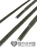 SNORS gewachste Schnürsenkel rund - GRAU - 3mm - 110cm Produktbild-Vorschau 2