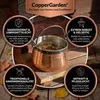 "CopperGarden®" Kupferkessel 5 Liter | Handverzinnt Produktbild-Vorschau 3