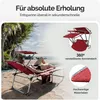 CASARIA® Sonnenliege Klappbar Wetterfest Gartenliege Mit Produktbild-Vorschau 6