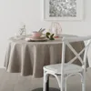 Nappe ronde en anthracite, 180 cm Voir les images du produit 2