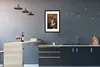MuchoWow® MuchoWow® Gerahmtes Poster Frau - Blumen - Farben Produktbild-Vorschau 2