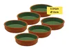 Mediterranes Tapasschalen-Set 6 Stück Ø16cm – Grün – Produktbild-Vorschau 1