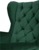 Grün Ohrensessel aus Velours Falco 86 cm Sessel mit Produktbild-Vorschau 3