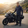 Herren Motorrad hoodie mit CE-Protektoren Produktbild-Vorschau 9
