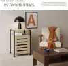 Armoire d’appoint CORK Meuble de rangement Style Vintage Voir les images du produit 5