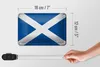 Blechschild Flagge Schottland 18x12cm Flag Scotland Vintage Produktbild-Vorschau 5