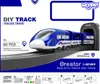 WOOPIE Electric Railway Car Track Police Station Helicopter Produktbild-Vorschau 13