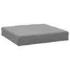 vidaXL Palettenkissen Grau 60x60x9,5 cm Oxford-Gewebe Produktbild-Vorschau 1