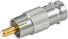 Goobay 11355, BNC, RCA, Stříbrná Náhled obrázku produktu 1