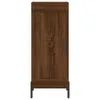 vidaXL Sideboard Braun Eichen-Optik 34,5x34x90 cm Produktbild-Vorschau 5