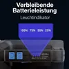Solarlampe 8000 Lumen, Multifunktions-Taschenlampe, Solar & Produktbild-Vorschau 2