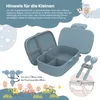 Brotdose Kinder mit Fächern, BPA frei, Lunchbox, Bento box, Produktbild-Vorschau 4
