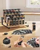 SONGMICS Sada 24 kusů skleněných dóz na koření, hranatý Náhled obrázku produktu 5