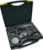 A black carrying case with tools for watchmaking is open and displayed on a white background. Anteprima dell’immagine prodotto