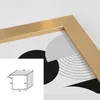 Rám na fotografie FRAMAI® 40 x 40 cm, zlatý, z MDF, Náhled obrázku produktu 5