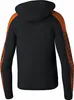 Erima Evo Star Hoody Schwarz/Orange Junior - 140 Produktbild-Vorschau 2