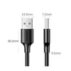 Câble Usb 2.0 M-M Ugreen Us102, 1.5M (Czarny) Voir les images du produit 7